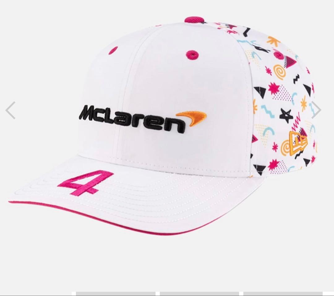 2025 マクラーレン F1 チーム マイアミGP ランド ノリス キャップ 2025 マクラーレン F1 チーム ランド ノリス ドライバーズ ワールド