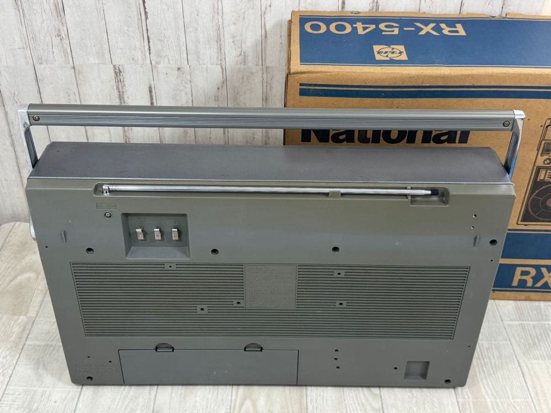 希少昭和名機 BOOMBOX Nationalナショナル ラジカセRX-5400 - メルカリ