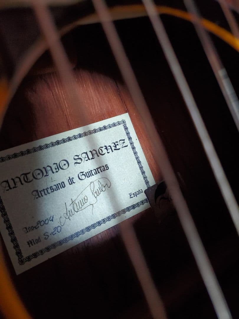 アントニオ・サンチェス ANTONIO SANCHEZ S-20 フラメンコ - メルカリ