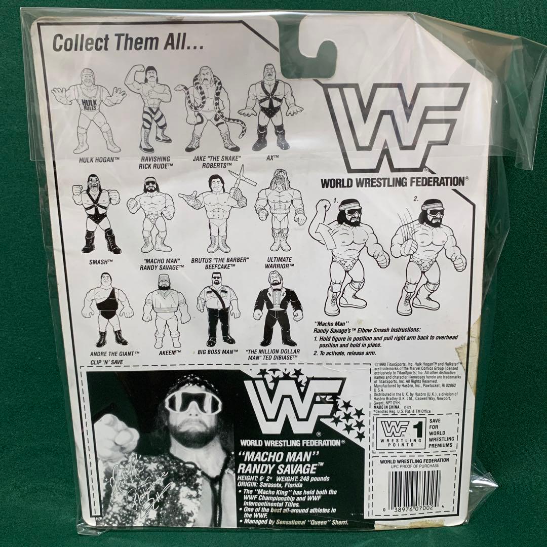 希少 WWF ハズブロ フィギュア プロレス マッチョマン・ランディ