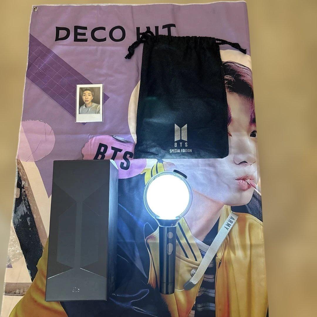 BTS 公式アミボム （NEWトレカ付き） - メルカリ