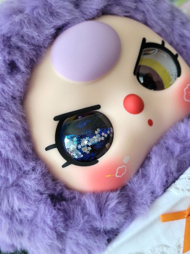 シークレット青オイル目】babythree 2代目400% 紫うさぎ - メルカリ