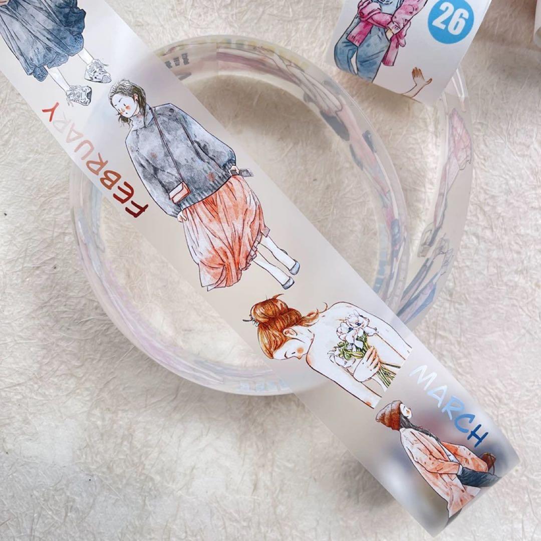 新品 DINGDING 26随筆 PET霧面型抜きタイプマスキングテープ10m - メルカリ