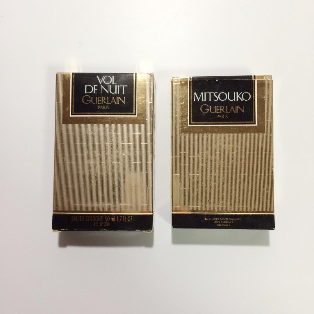ゲラン 夜間飛行 / ミツコ オーデコロン 2本セット ほぼ未使用