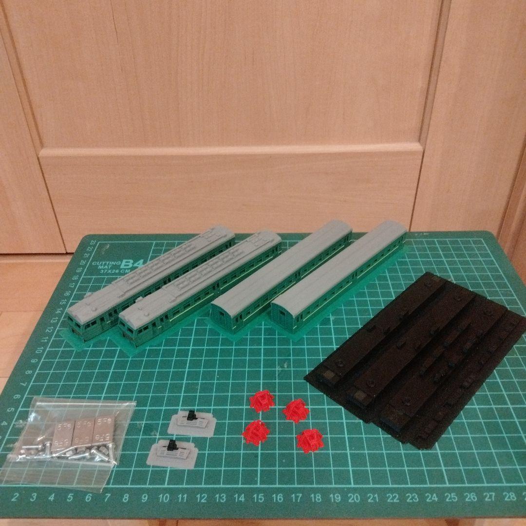 ソ連・ロシア ER22V近郊電車 鉄道模型（Nゲージ）キット 4両セット