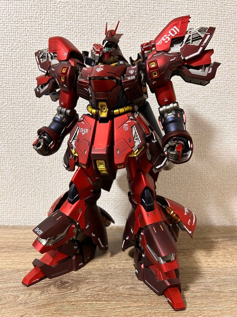 h*o様 MG サザビーver.ka 塗装済み完成品 ガンプラ 逆襲のシャア