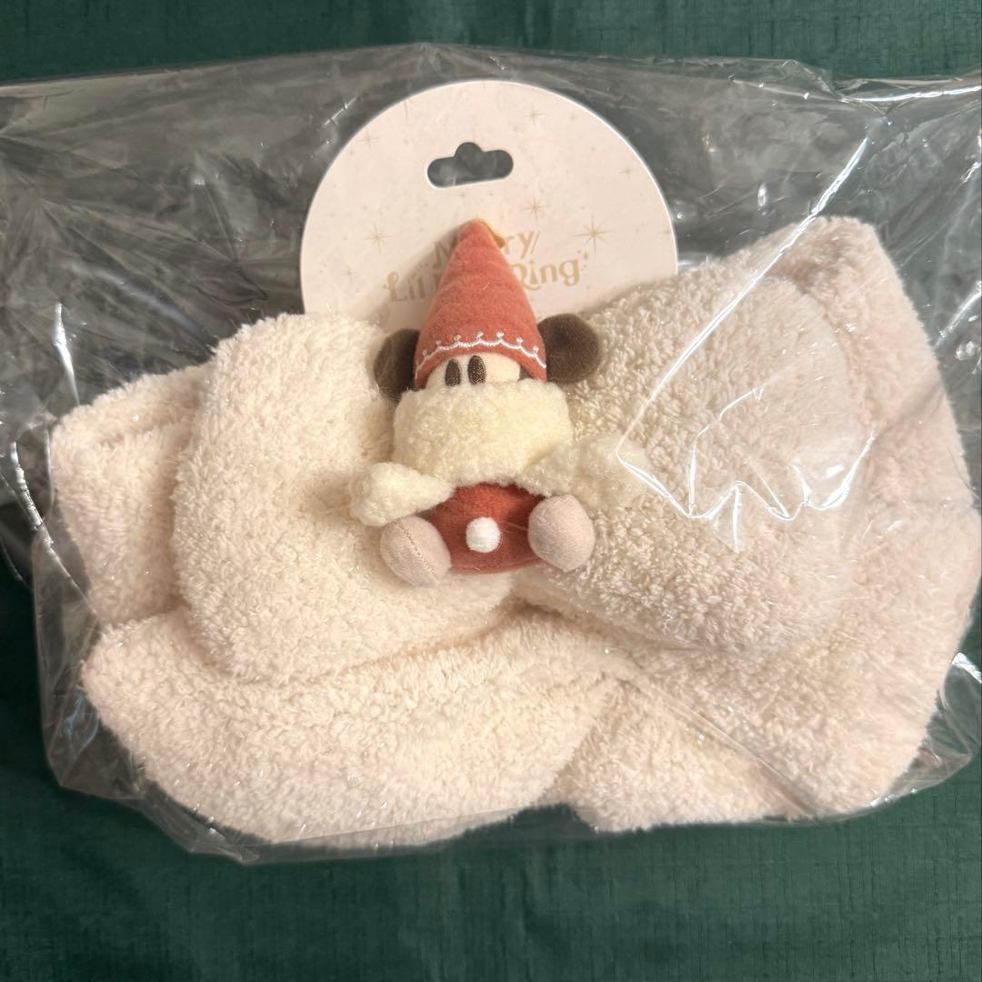 ディズニークリスマス2025 リルリンリンマフラー＆ミトンセット