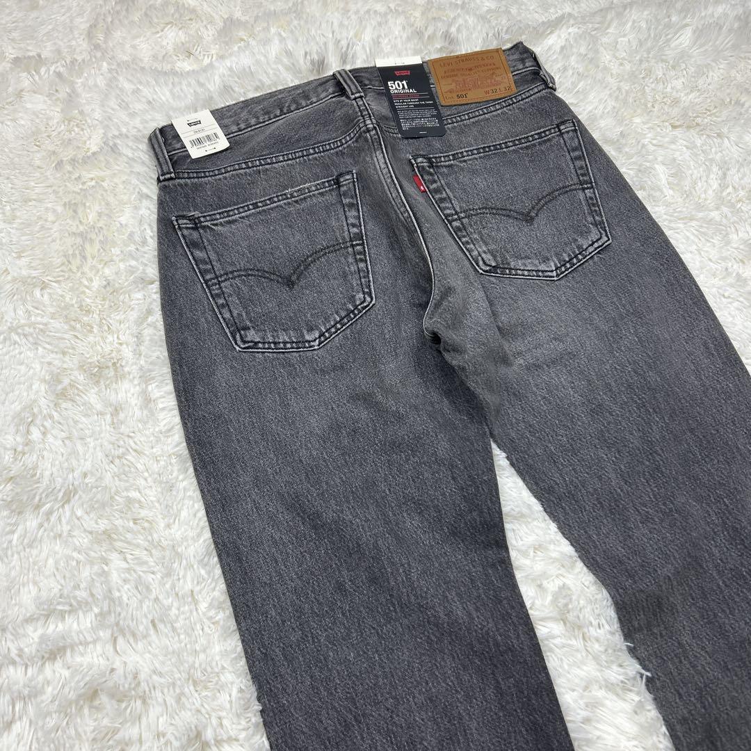 新品 リーバイス 501 ブラック 先染め セルビッジ 赤耳 ビッグEモデル