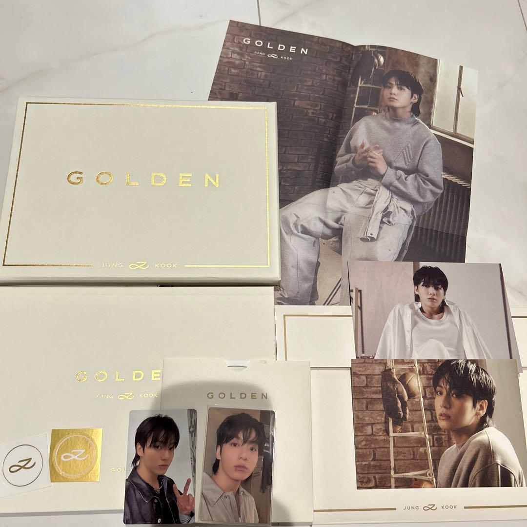 BTS ジョングク グク GOLDENゴールデン ソロアルバム 白 - メルカリ