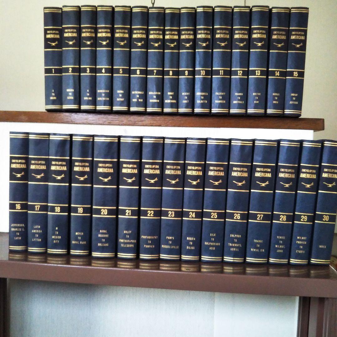 百科事典：①エンサイクロペディア アメリカーナ 10冊（1/3） - メルカリ