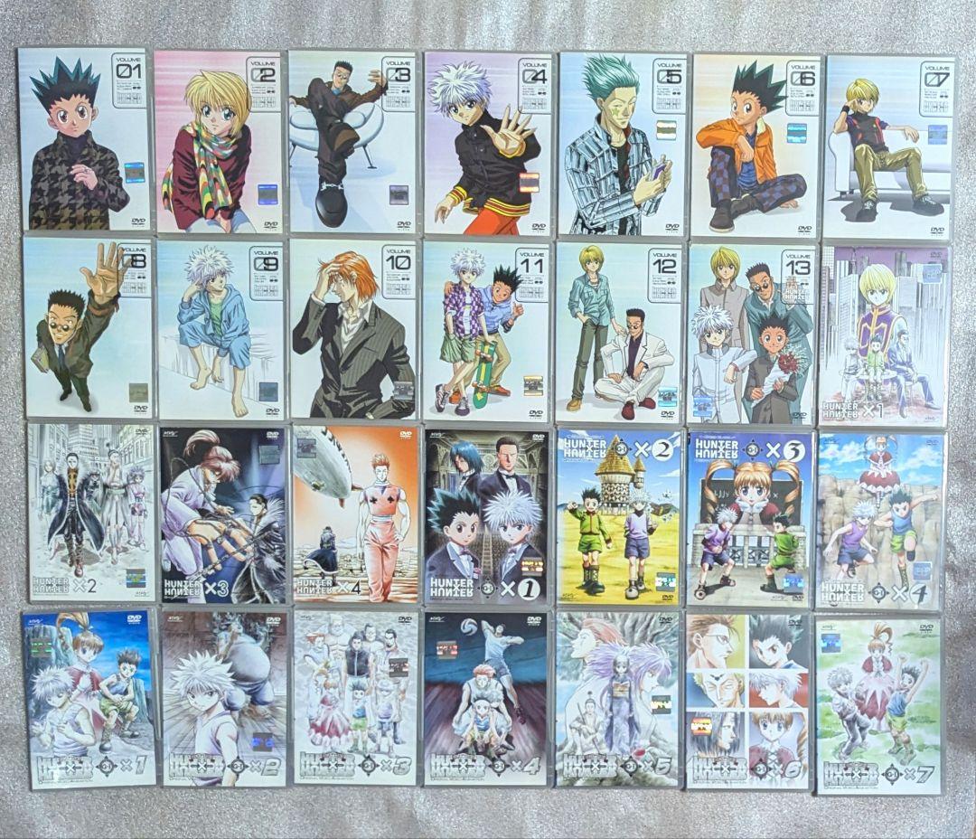 HUNTERXHUNTER　DVD　レンタル　アニメ　TV ハンターハンター 旧アニメ『ハンターハンター』の配信・DVDレンタル情報まとめ｜無料