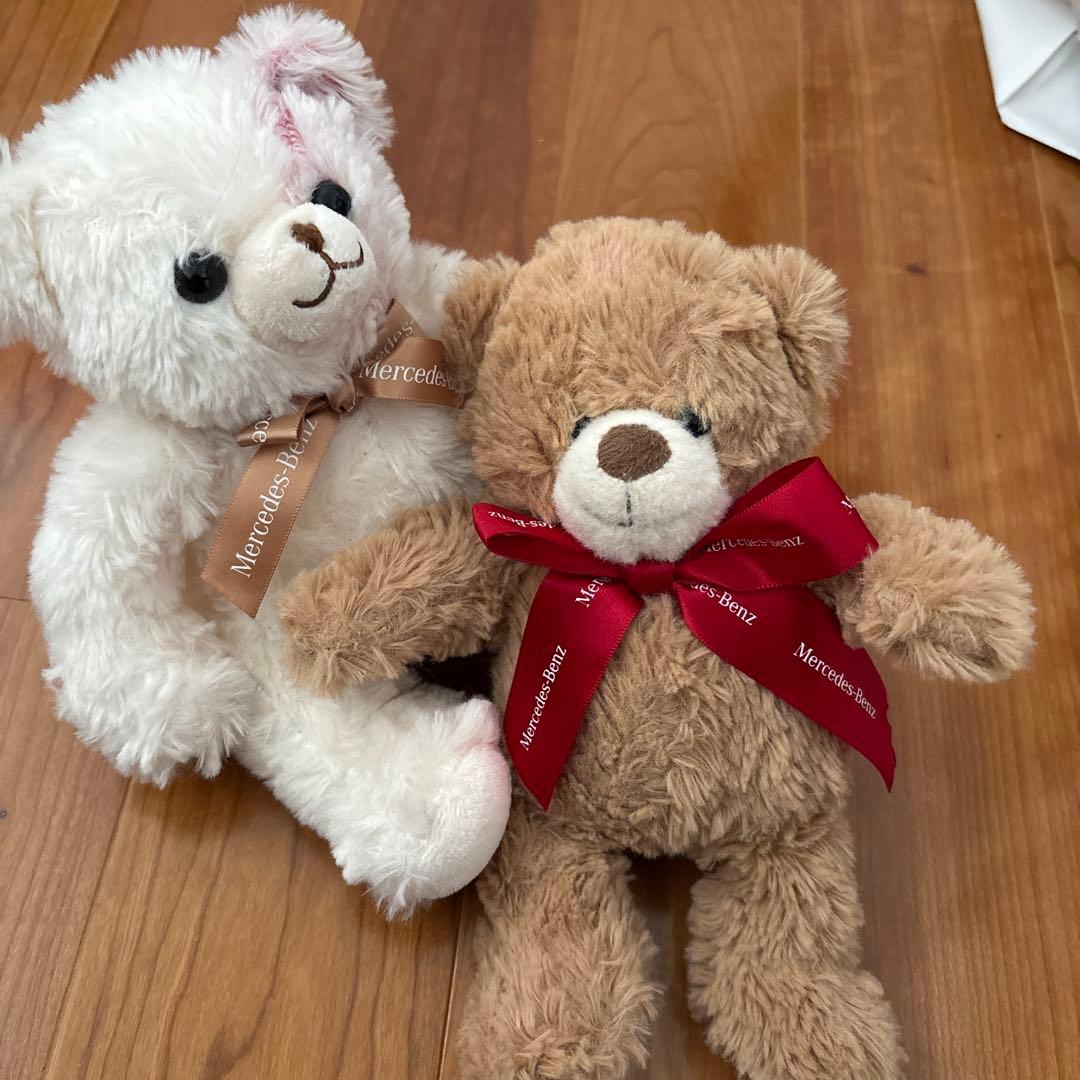 メルセデスベンツ限定品クマぬいぐるみ美品、非売品 - メルカリ