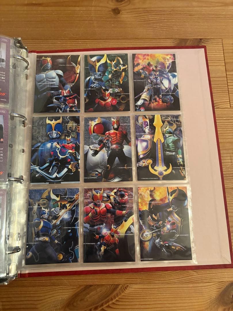仮面ライダークウガ DVD シリーズ トレーディングカードホルダー