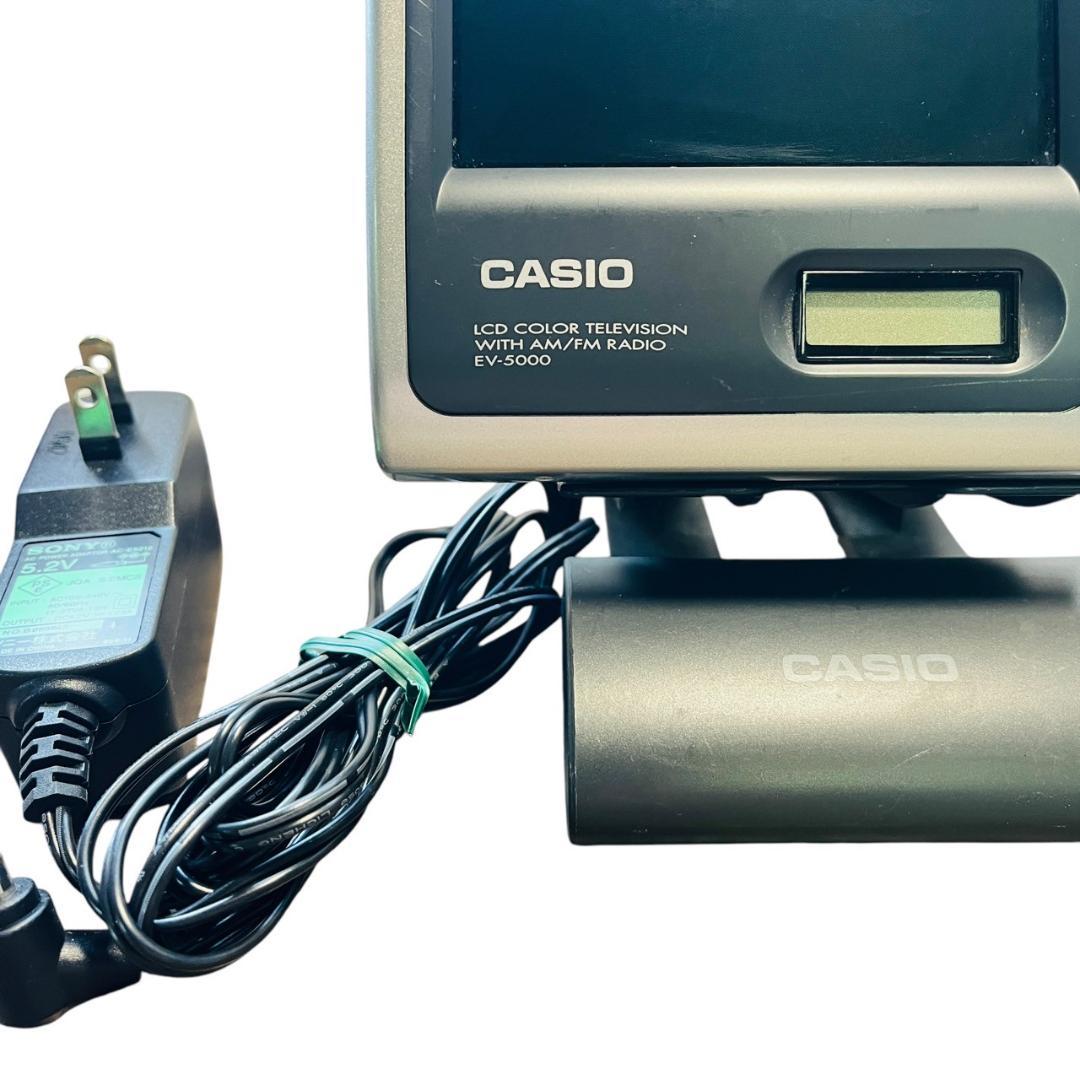 CASIO EV-5000 AM・FMラジオ内蔵 液晶カラーテレビ - メルカリ
