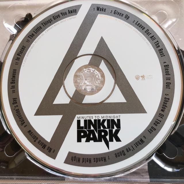 リンキン・パーク ミニッツ・トゥ・ミッドナイト CD 輸入盤 d817y85