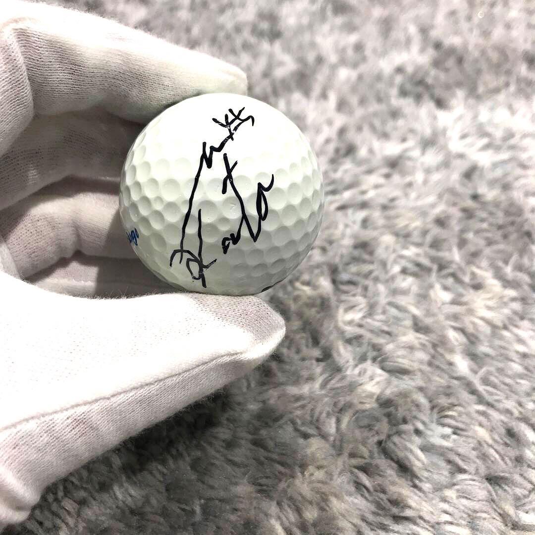 直筆サイン入り】ゴルフボール（片山晋呉・NIKE GOLF） - メルカリ