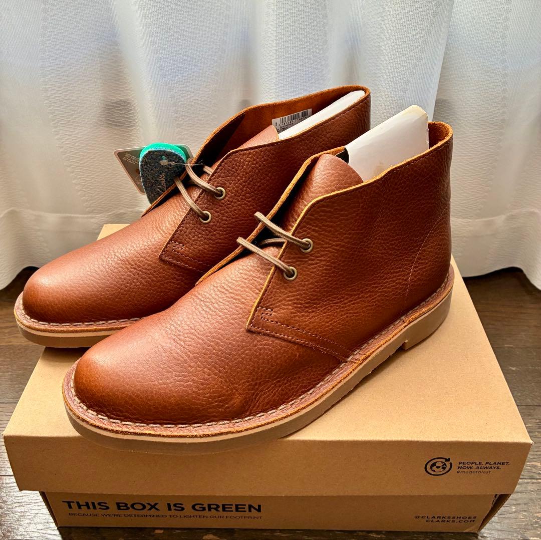 最終値下げ　新品/未使用　クラークス　デザートブーツ　27.5cm 茶色
