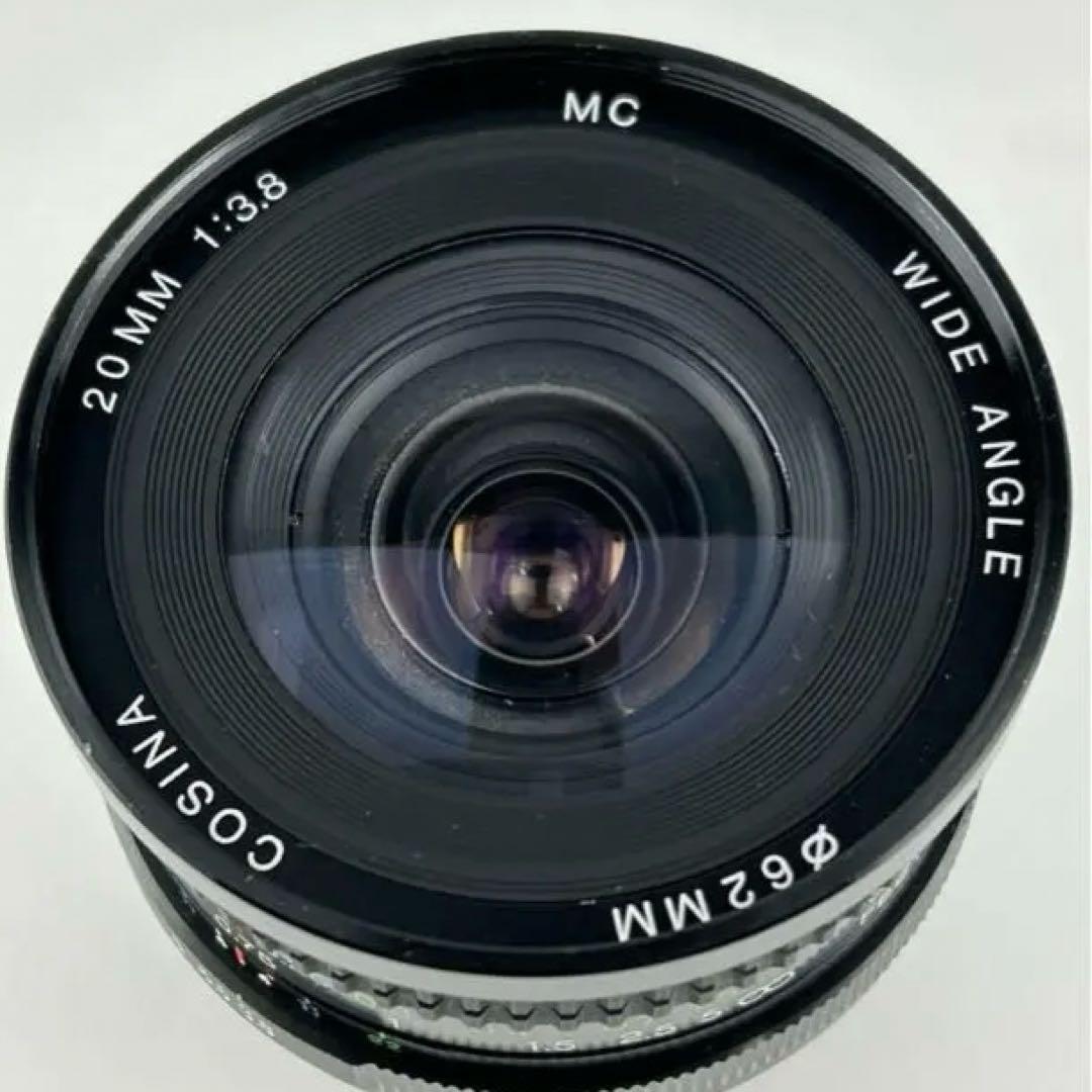 美品 COSINA MC WIDE ANGLE 20mm F3.8 Kマウント - メルカリ