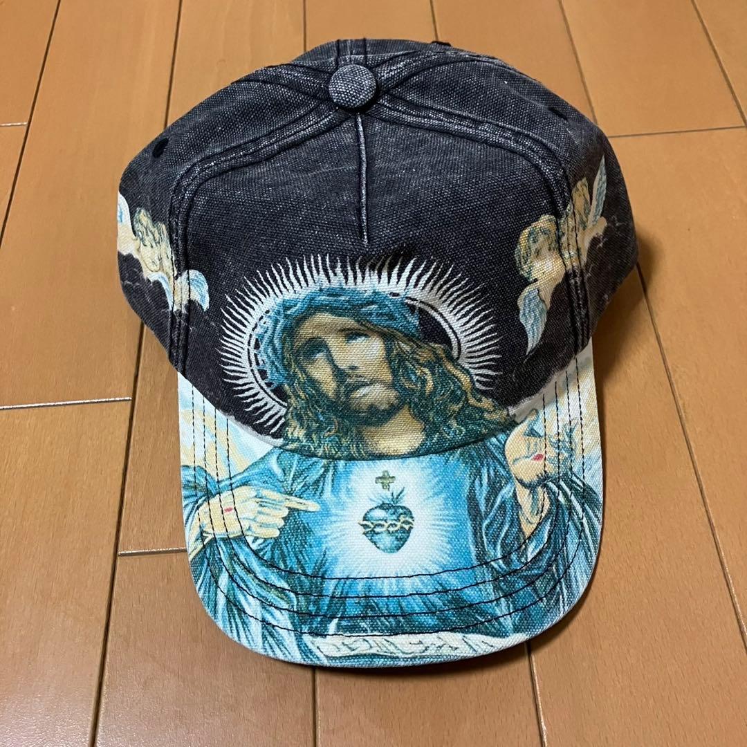 Supreme Jesus 5-Panel キャップ ジーザス black - メルカリ