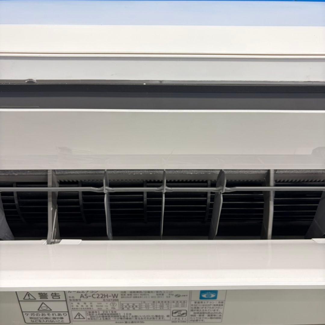 725 極美品 展示品 ルームエアコン ポンプダウン済 2.2kw 6畳〜8畳