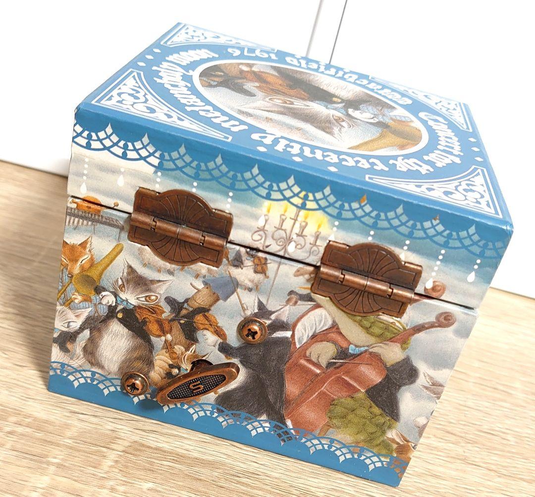 猫のダヤン オルゴール わちふぃーるど オルゴールBOX 小物入れ