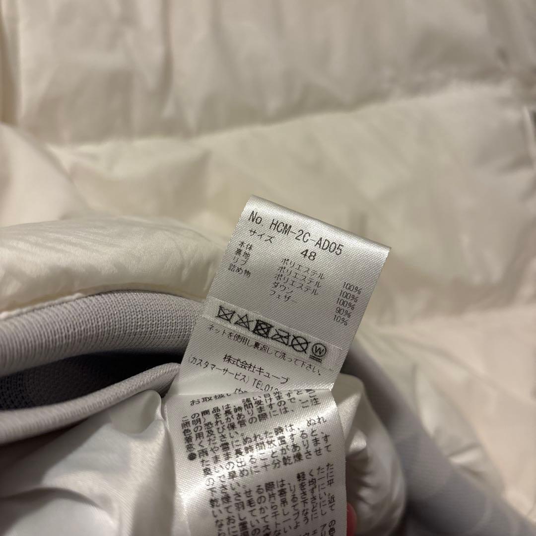 ✨極美品✨]HORN GARMENT ダウンジャケット ホワイト48 Lサイズ - メルカリ