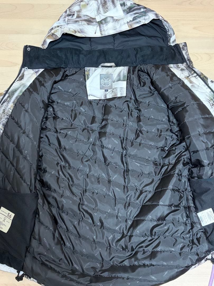 duppies カモフラージュパターン ダウンジャケット - メルカリ