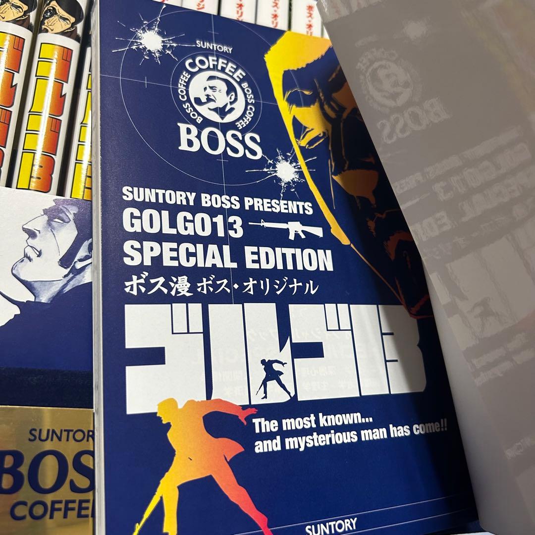 T*U様 【レア非売品】サントリー BOSS ゴルゴ13 当選品 ゴル漫 新品未