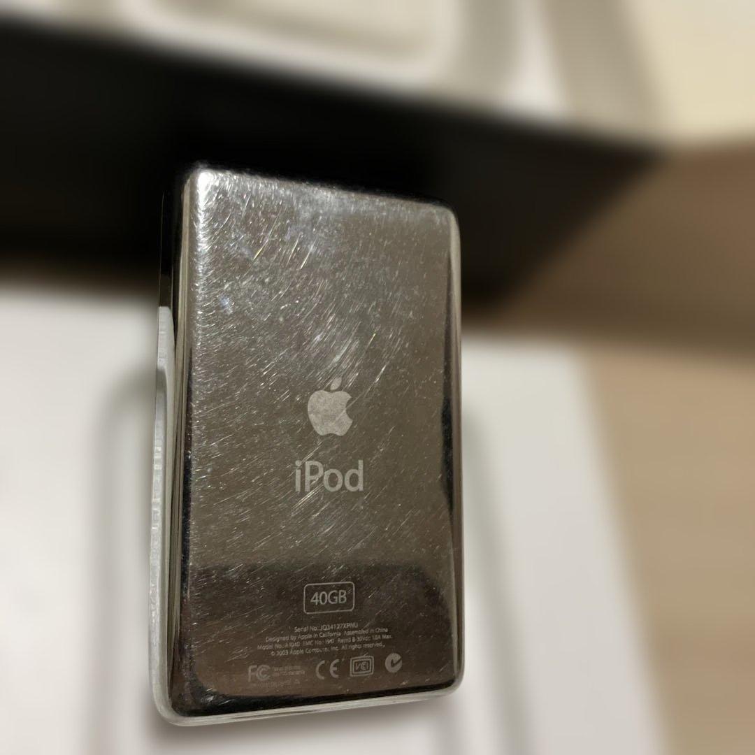 ⚫︎iPod第3世代⚫︎40GB⚫︎箱説明書付属品付き⚫︎ジャンク