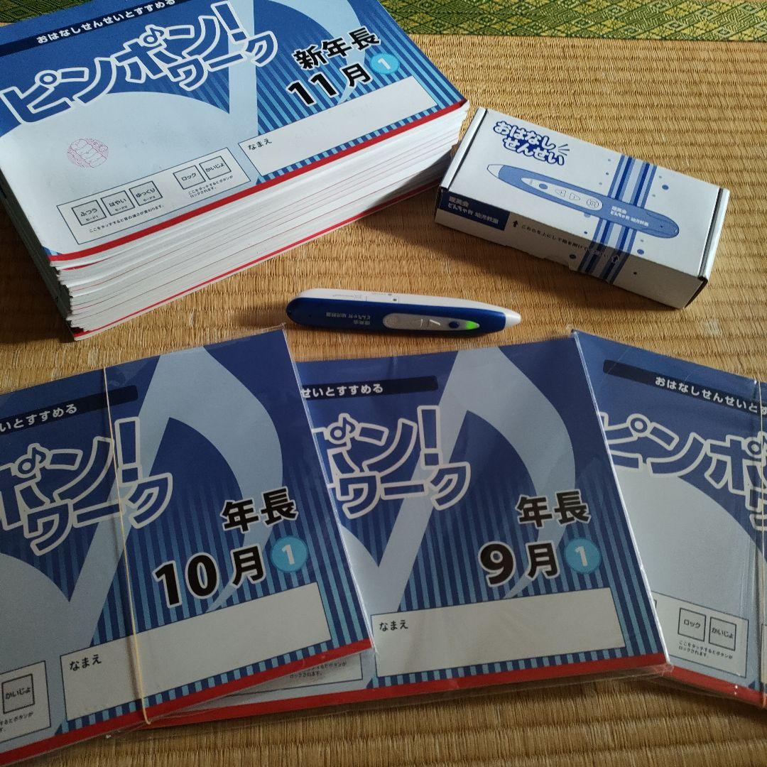 理英会　ピンポンワーク　新年長　年長　12か月分セット 理英会 ピンポンワーク 新年長 年長 12か月分セット 理英会 ピンポン
