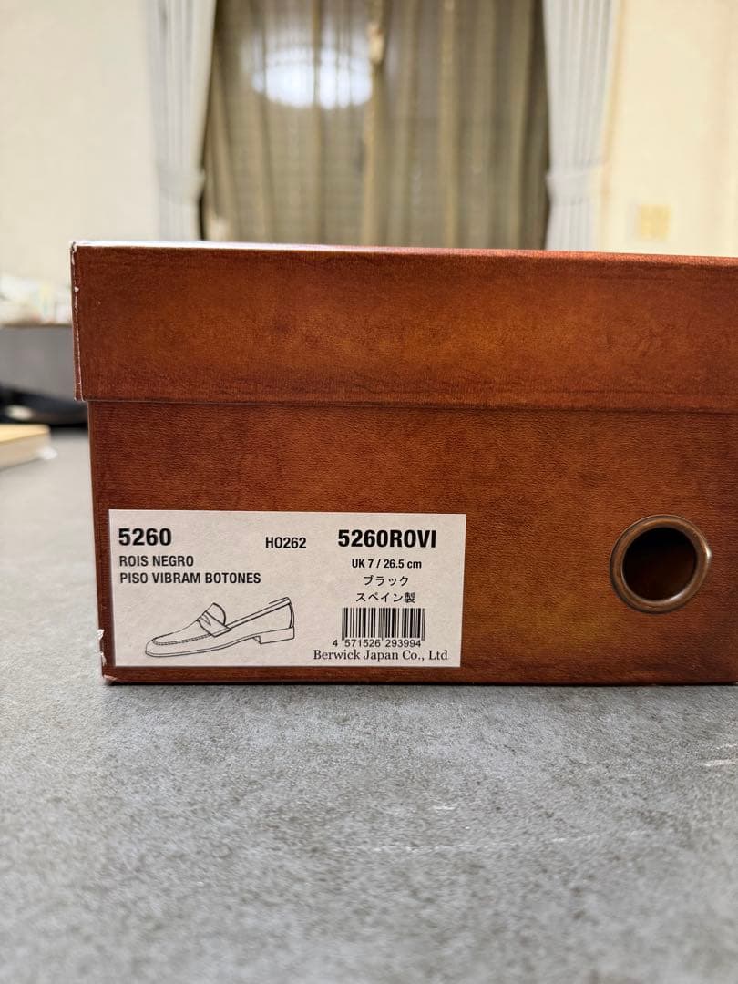 バーウィック1707　ローファー 26.5cm UK7