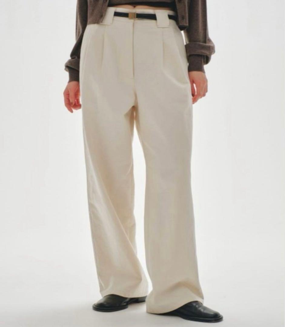 TODAYFUL Doubletuck Chino Pants エクリュ　36 TODAYFUL 【TODAYFUL SALE 30%OFF】【即納】トゥデイフル 2024winter