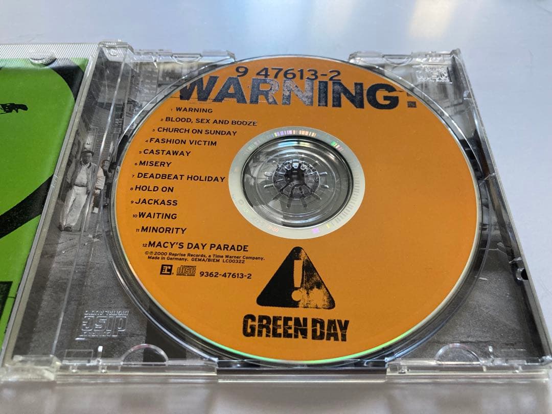 レアGREEN DAY 直筆サインCDWARNING グリーンデイパンクpunk - メルカリ