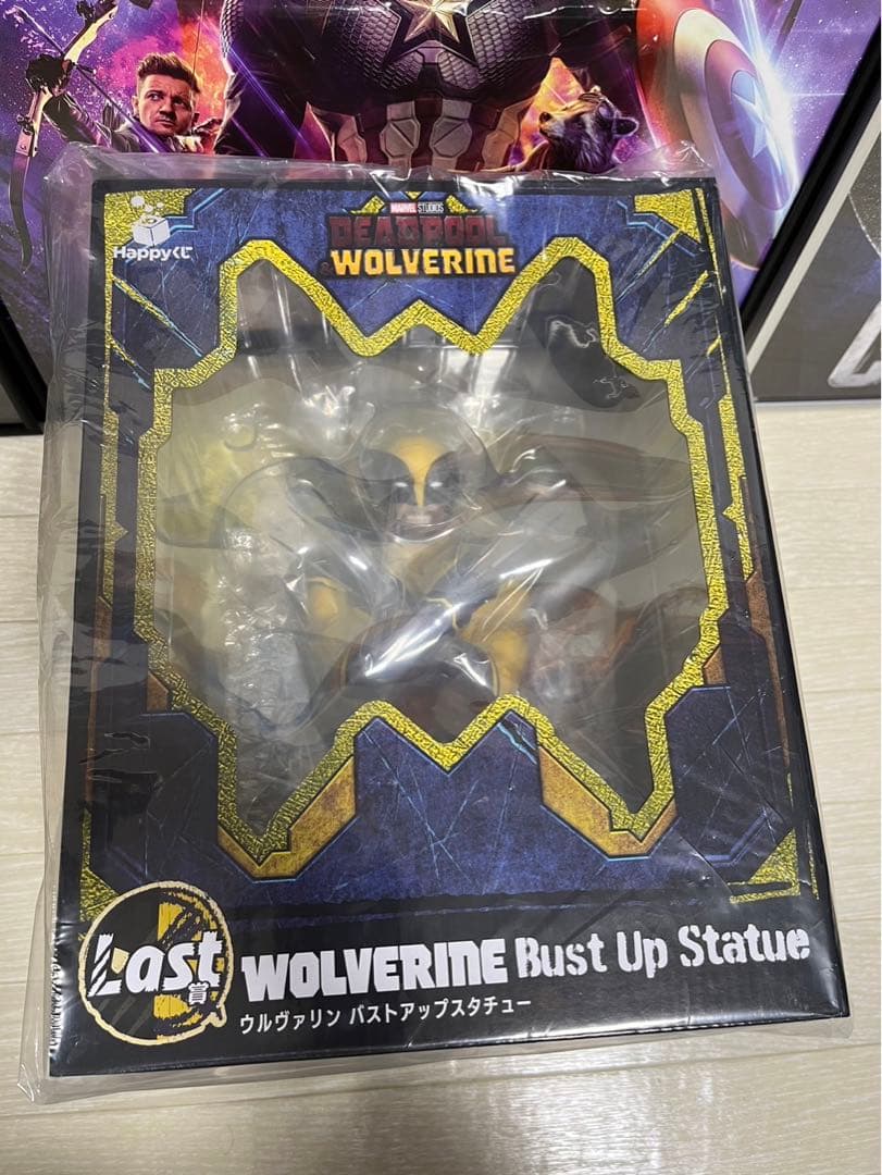 ハッピーくじラストワン賞ウルヴァリン・バストアップスタチュー