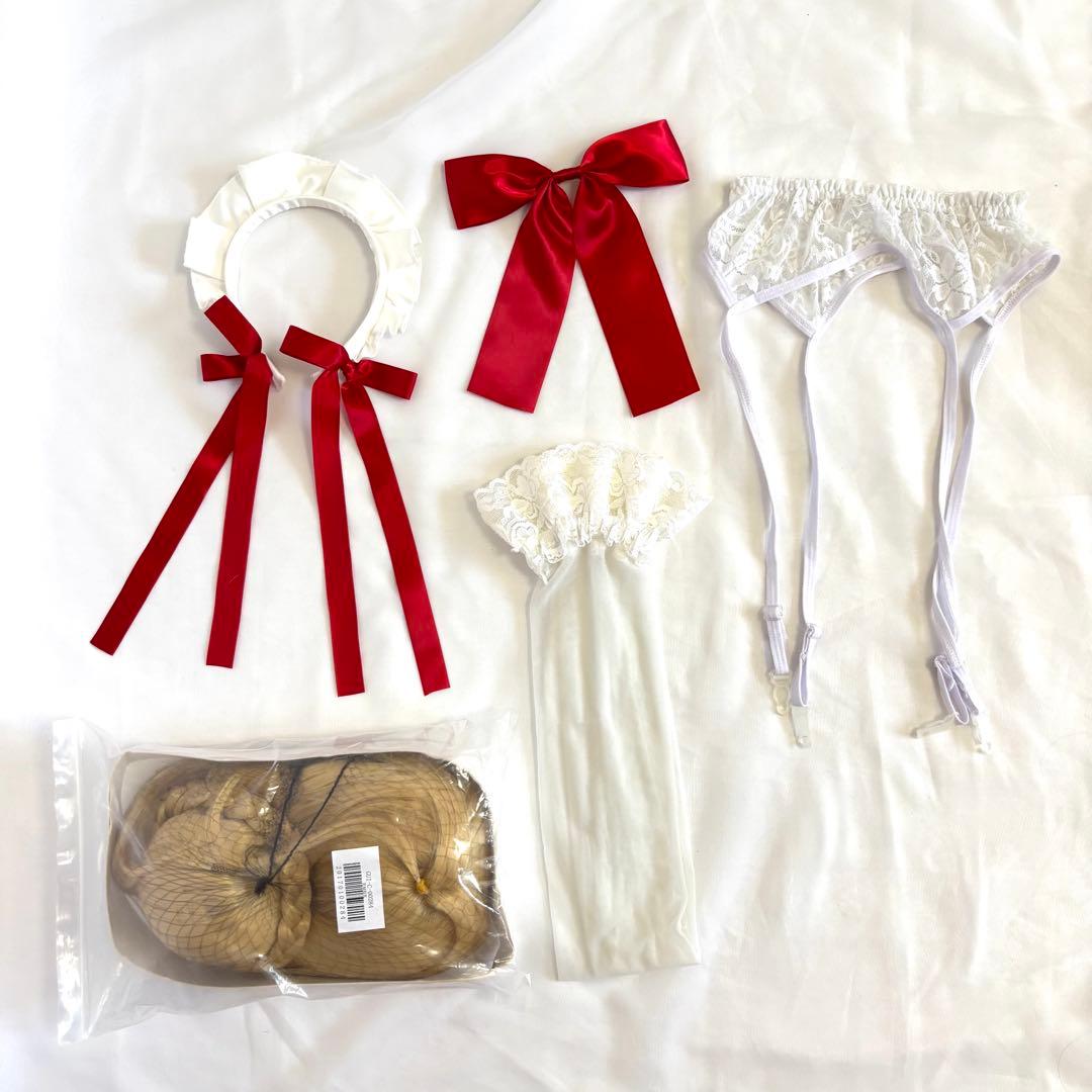 【FGO】ネロ メイド コスプレ 靴下引っ掛かりあり