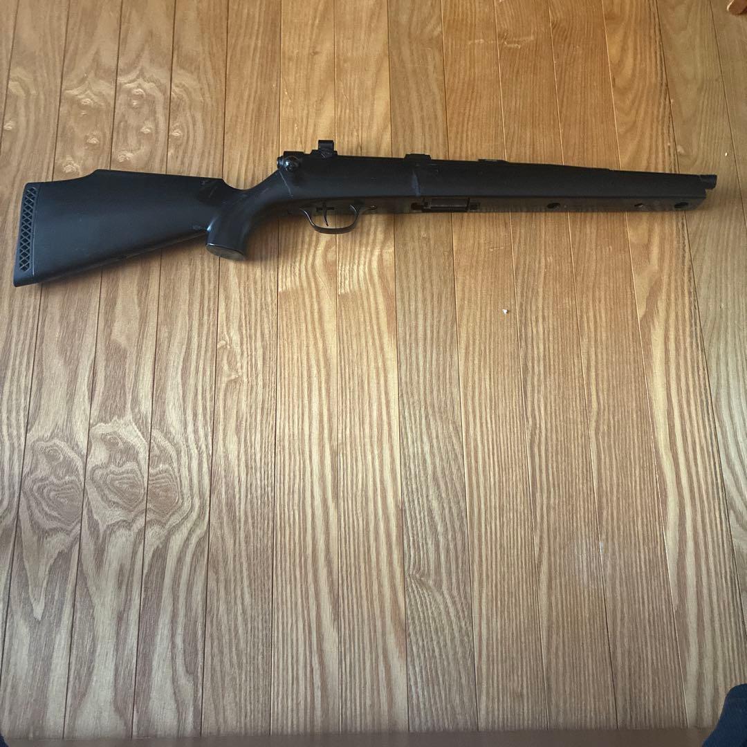 クラウンU10ジュニア、ショートバレルカスタム、エアガンジャンク品