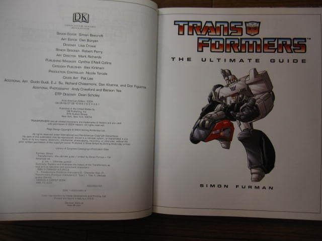 Transformers The Ultimate Guide HC版 - メルカリ
