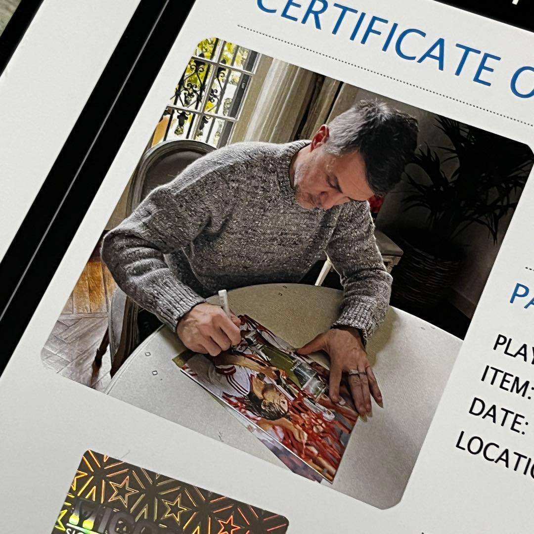 ICONS ミラン パオロ・マルディーニ 直筆サインフォト アルバム - メルカリ