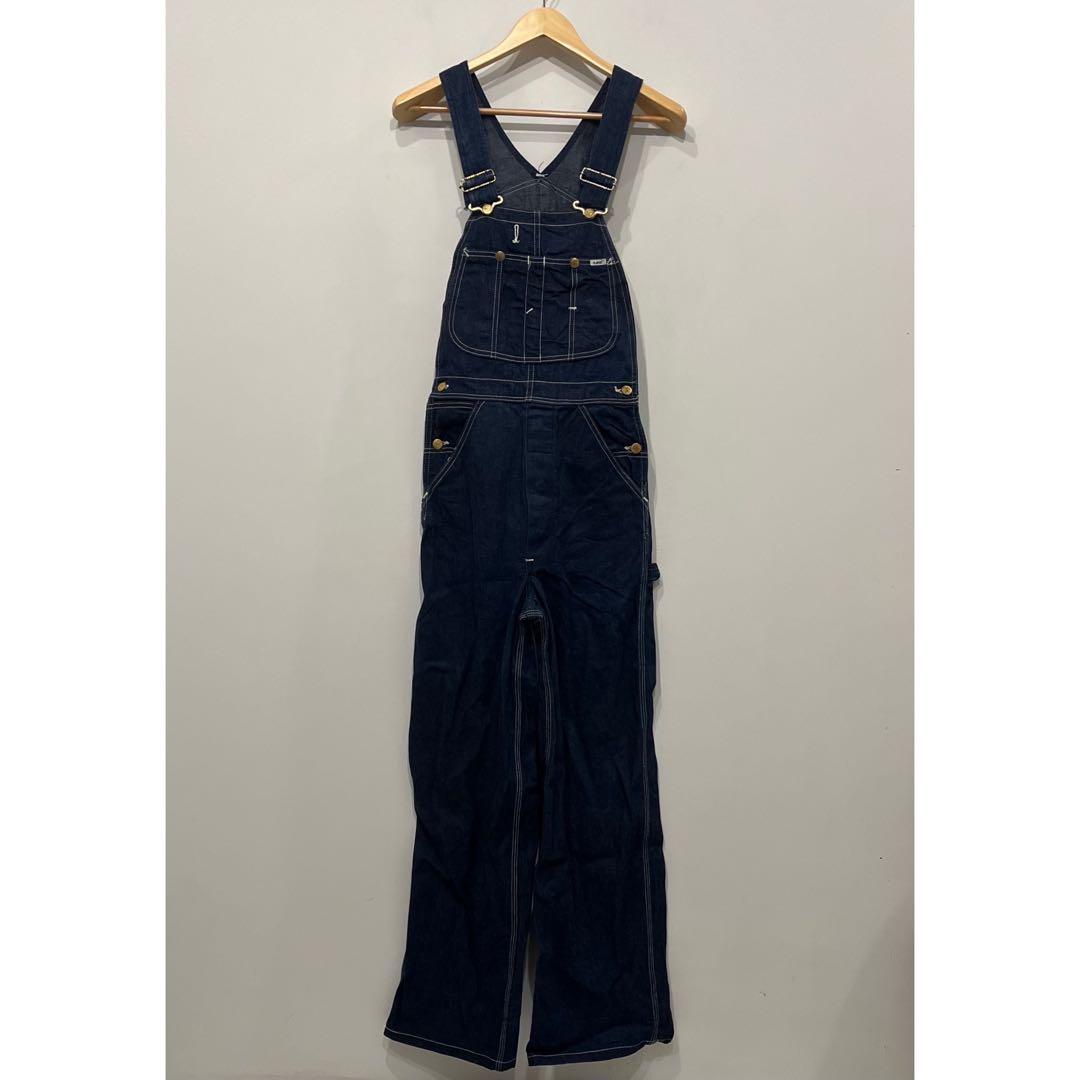 70s デッドストック アメリカ製 LEE デニム オーバーオール ビンテージ 70s 70年代 リー アメリカ製 デッドストック| ビンテージ古着屋Feeet
