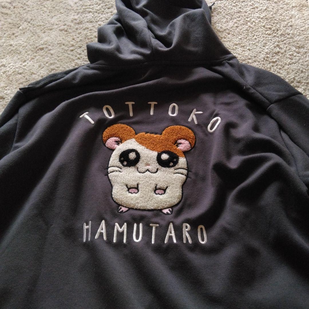 新品 とっとこハム太郎 サガラパーカー 濃灰 L - メルカリ