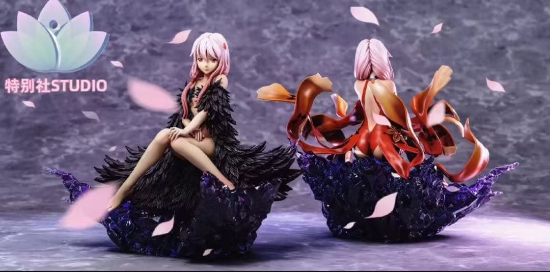 ギルティクラウン 楪祈 Thistlesandthornガレージキットスタチュー