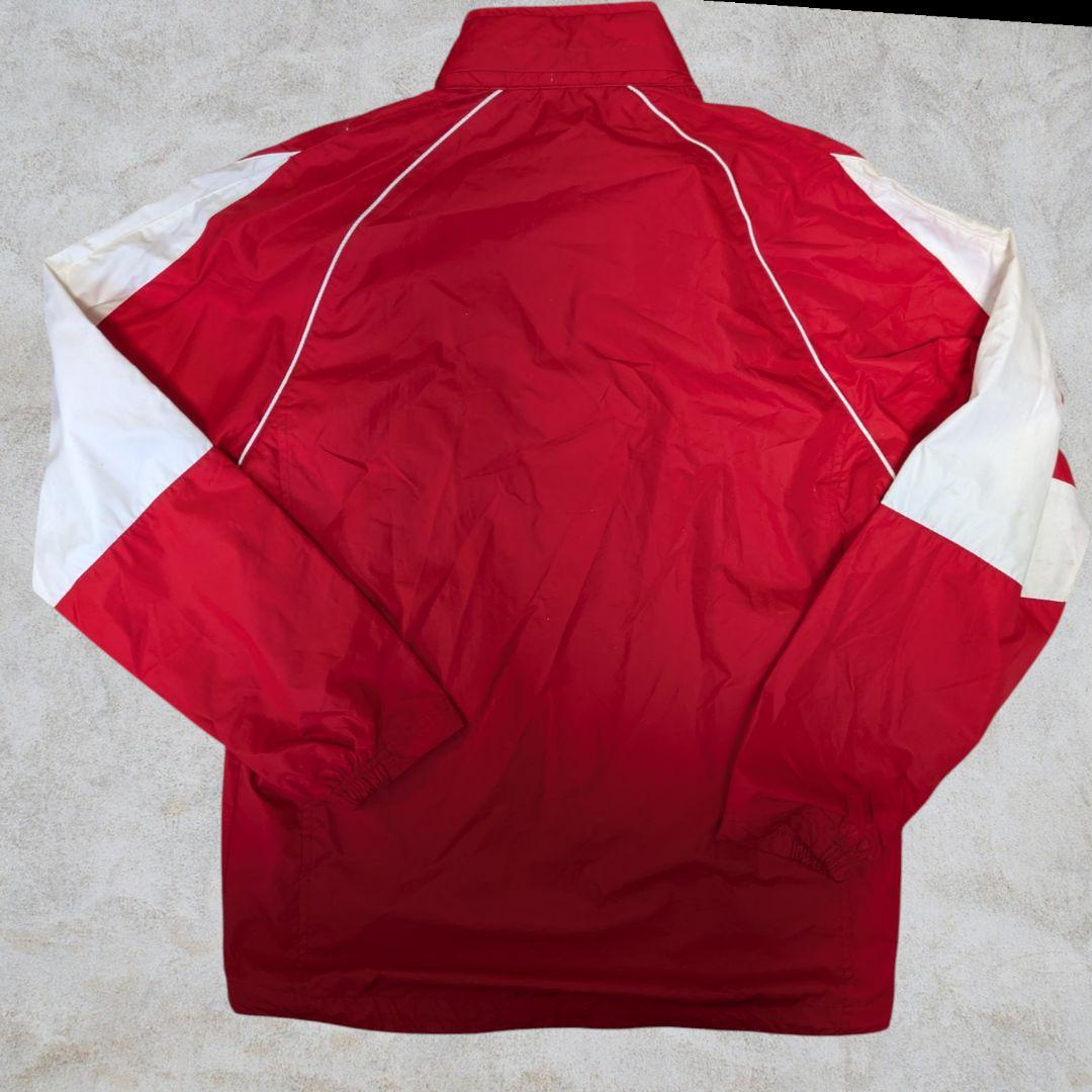 Nike ナイキ 90s〜00s ナイロンジャケット 赤 L y2k 短丈 - メルカリ