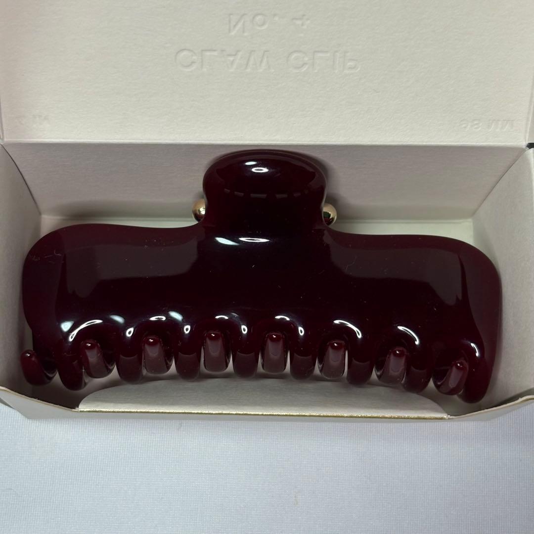 Undo Hairware】No. 4 Claw クリップ ボルドー - メルカリ