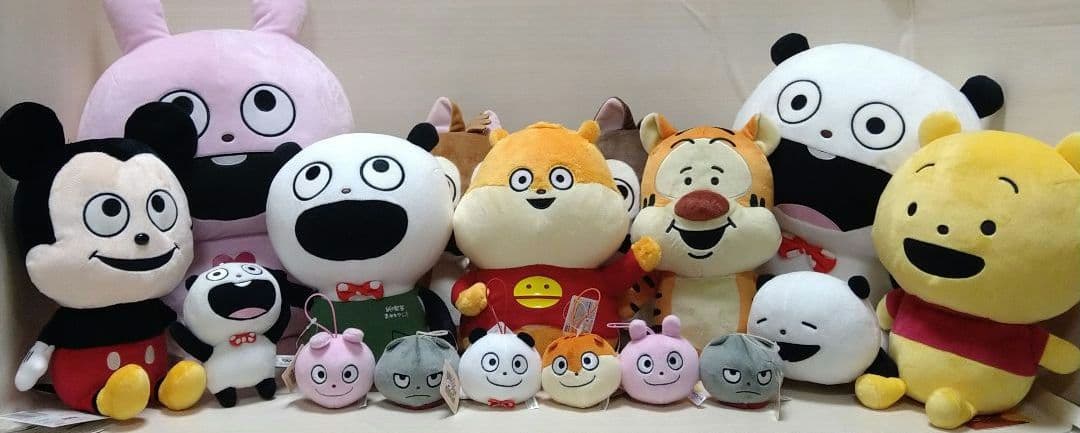 スタジオUG にしむらゆうじ ぬいぐるみ まとめ売り ごきげんぱんだ