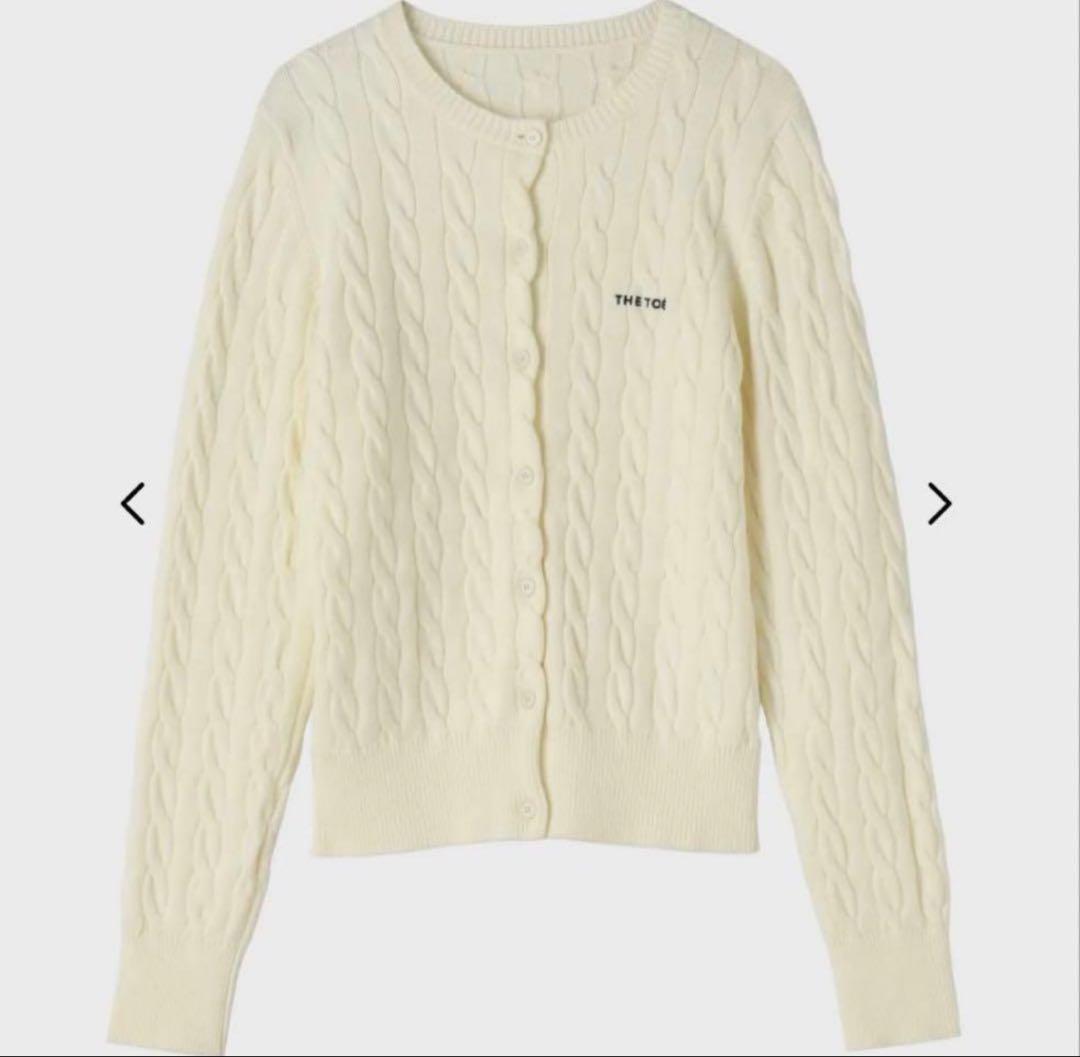 THE TOE TOÉ Baker Cardigan - メルカリ