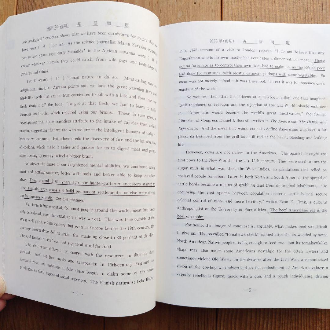 本の状態良】青本 2024 駿台 一橋大学 前期日程 過去3年 - メルカリ