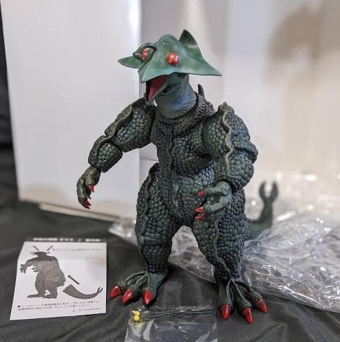 宇宙大怪獣ギララ（エクスプラス）箱付ソフビフィギュア - メルカリ