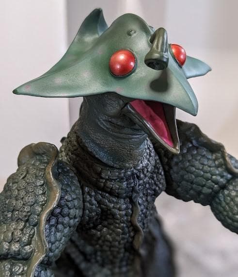 宇宙大怪獣ギララ（エクスプラス）箱付ソフビフィギュア - メルカリ