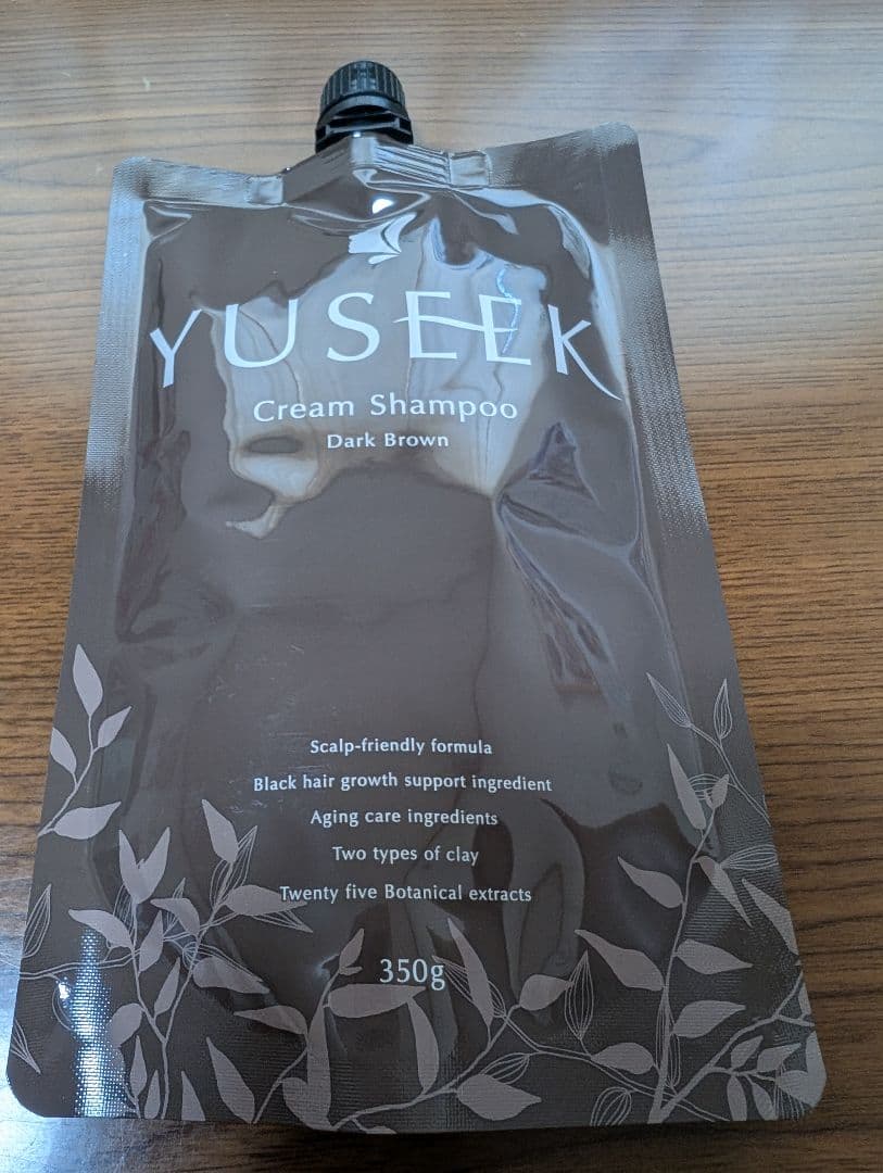 YUSEEK Cream Shampoo Dark Brown 2個セット YUSEEK Cream Shampoo ダークブラウン 350g コーム付き - メルカリ