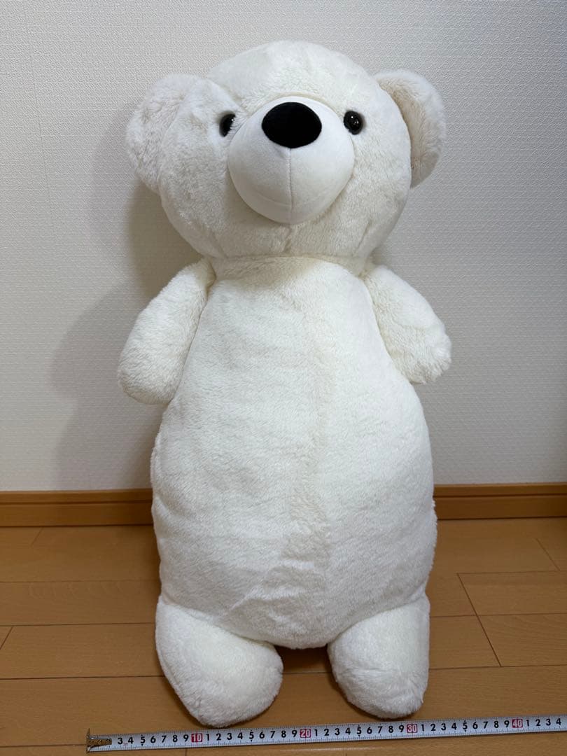 ニトリ シロクマ Nフォームぬいぐるみ L - メルカリ